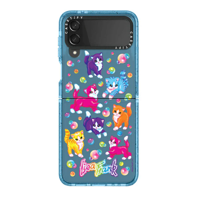 Kitten Bubbles | Galaxy Z Flip - Standard Case - Image 4