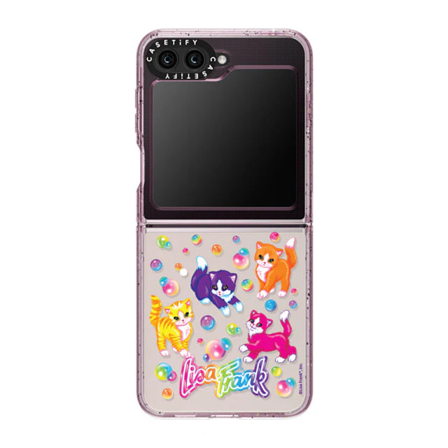Kitten Bubbles | Galaxy Z Flip - Standard Case - Image 6