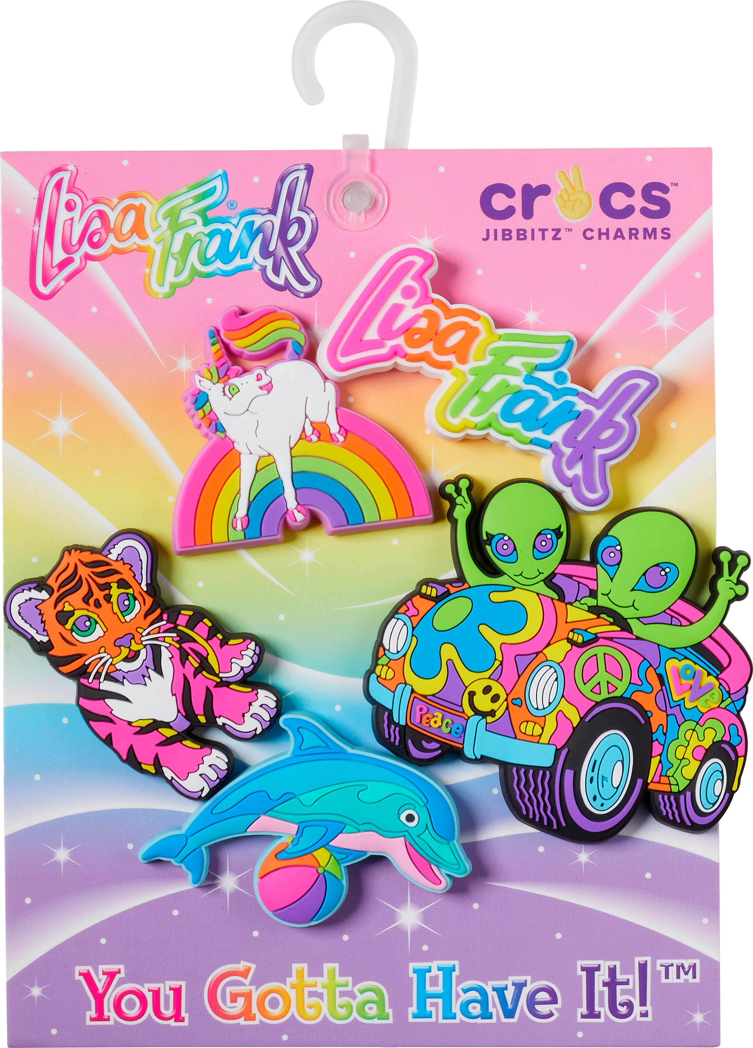 Lisa Frank 5 Pack Jibbitz™ - Image 3