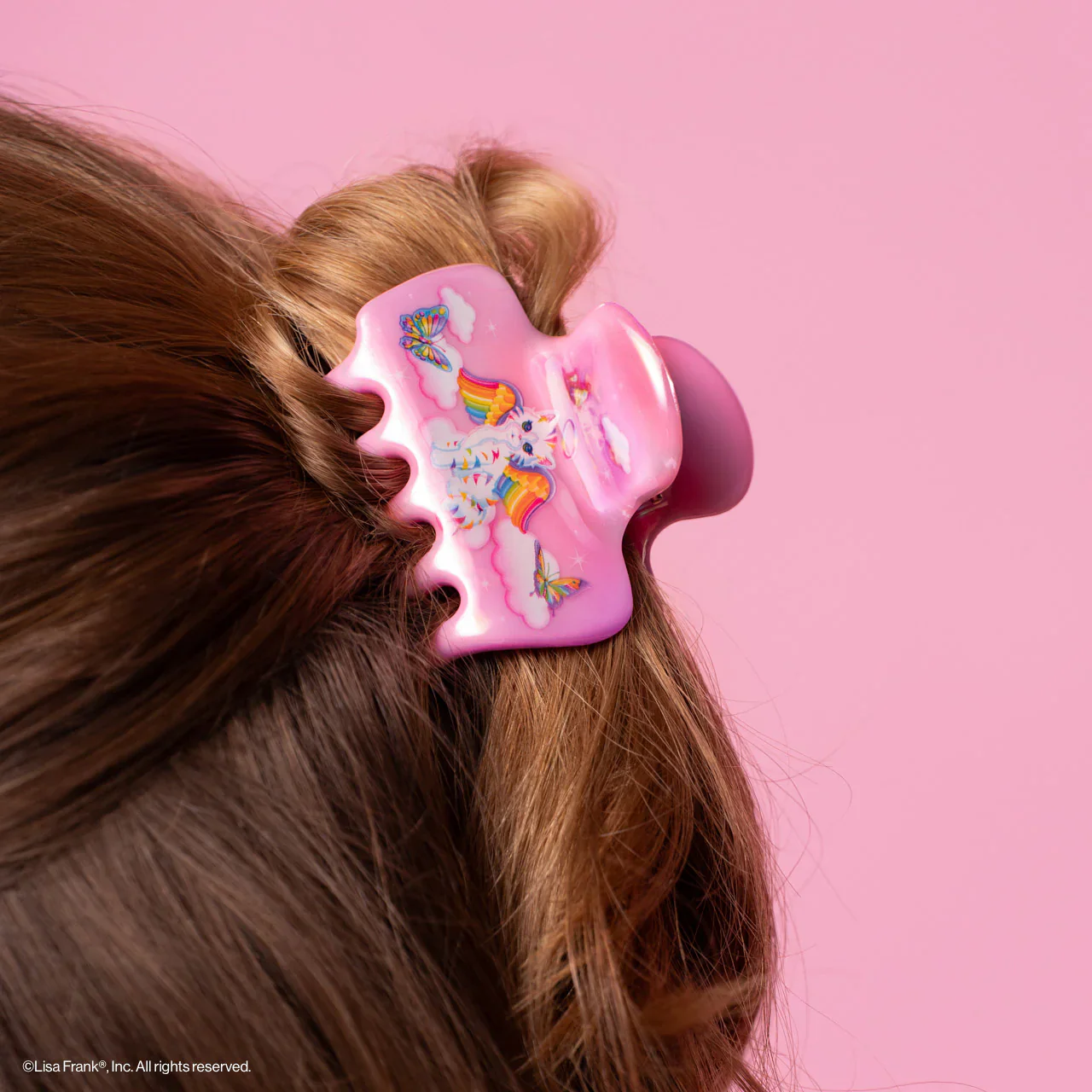Lisa Frank x Kitsch Cloud Clip in Angel Kitty™ - Image 2