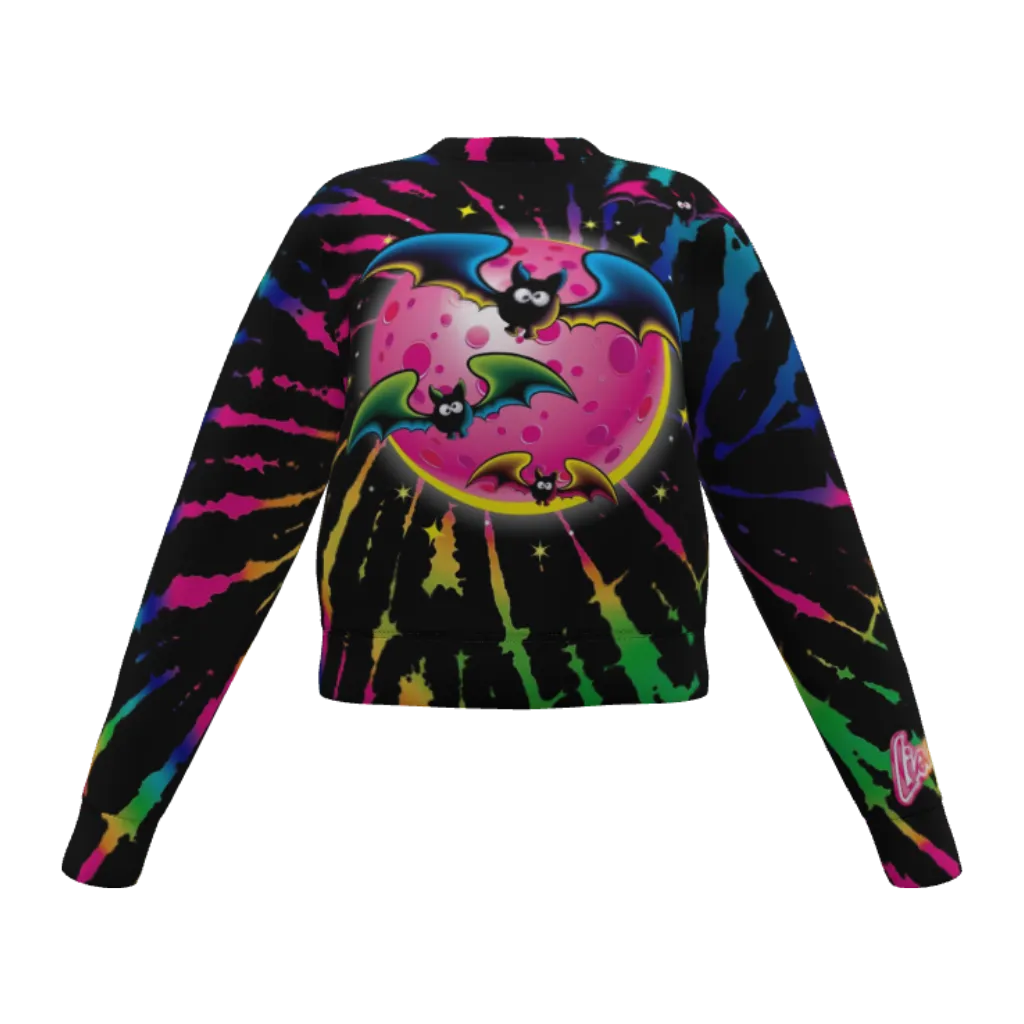 Lisa Freak Full Moon Tie Dye Women's Crewneck - Image 3